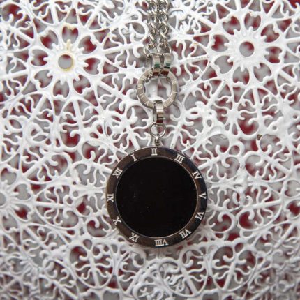 گردنبند تمام استیل برند بولگاری - بلاران