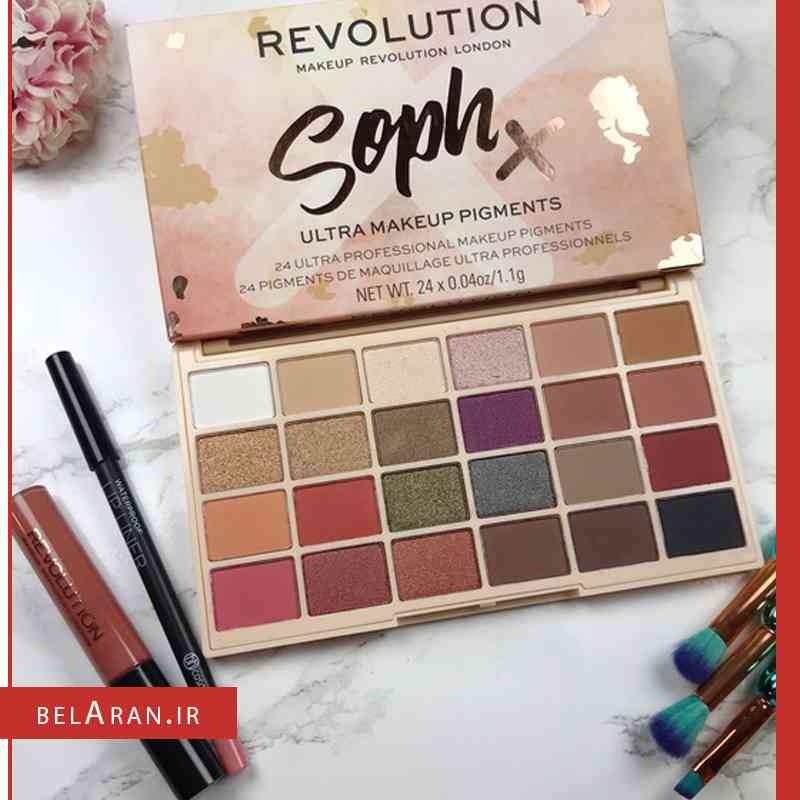 پالت سایه سوف ایکس برند رولوشن-index_belaran (6) پالت سایه سوف ایکس برند رولوشن revolution sophex ultra makeup pigments