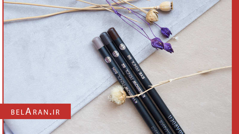 مداد ابرو و مداد چشم قهوه ای آنتی آلرژی برند اواگاردن - بلاران