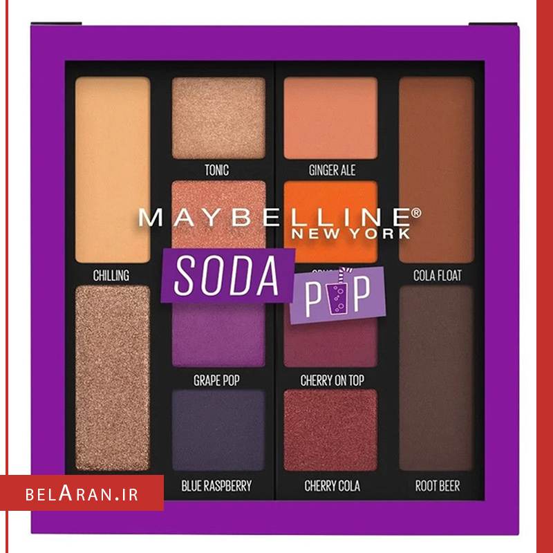 پالت سایه و هایلایتر سودا پاپ برند می بلین Maybelline-index-belaran پالت سایه و هایلایتر سودا پاپ برند می بلین Maybelline