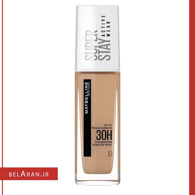 کرم پودر سوپر استی میبلین 30ساعته-index_belaran کرم پودر سوپر استی میبلین 30ساعته-بلاران Maybelline Super Stay 30H Active Wear Foundation