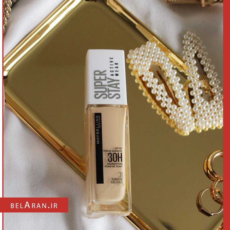 کرم پودر سوپر استی میبلین 30ساعته-index_belaran کرم پودر سوپر استی میبلین 30ساعته-بلاران Maybelline Super Stay 30H Active Wear Foundation