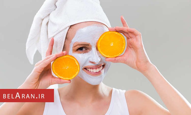 ساخت ماسک پوست صورت با استفاده از پرتقال - بلاران
