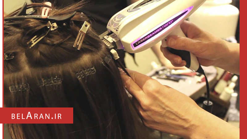 اجرای اکستنشن موها و روش های مختلف آن - بلاران