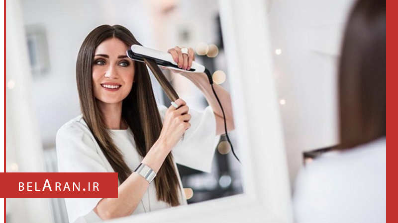 صاف کردن مو و کم کردن عوارض ناشی از آن - بلاران