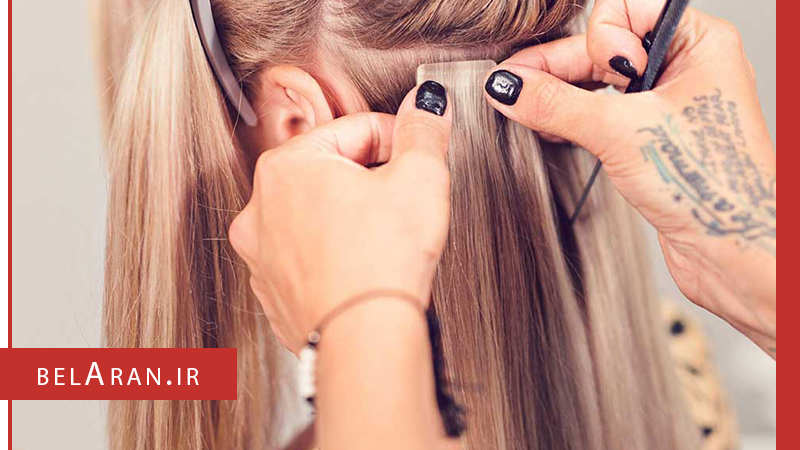 اکستنشن کردن مو و نکاتی که باید آن ها را رعایت کنیم - بلاران