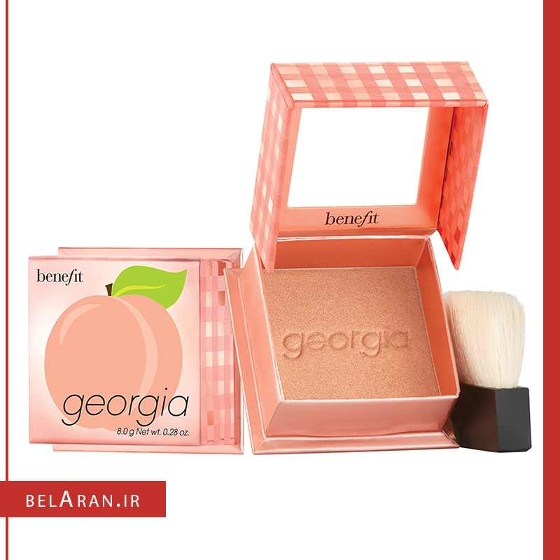 رژگونه هلویی طلایی جورجیا بنفیت رژگونه هلویی طلایی جورجیا بنفیت