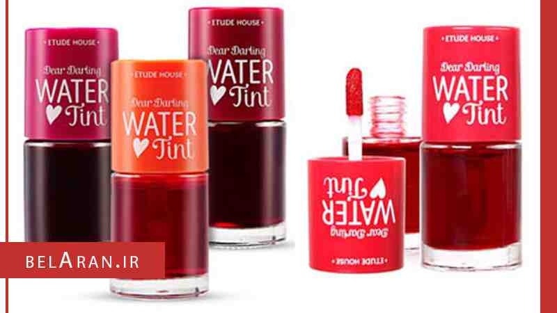 تینت لب مایع اتود هاوس مدل Water Tint etude house dear darling water tint strawberryade