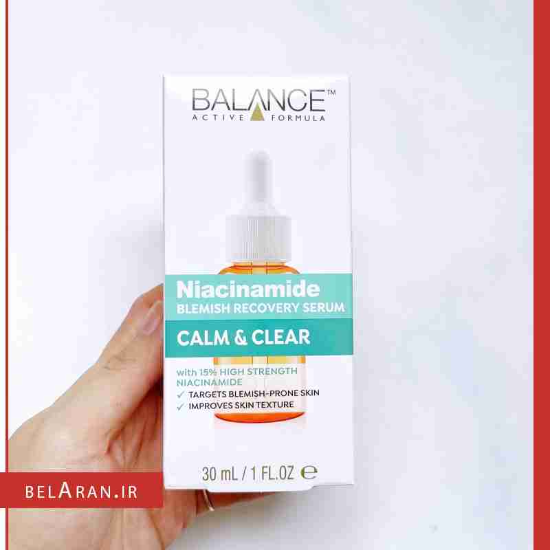 سرم ضد لک و ضد جوش نیاسینامید بالانس-index_belaran سرم ضد لک و ضد جوش نیاسینامید بالانس Balance Active Skincare Niacinamide Blemish Recovery Serum