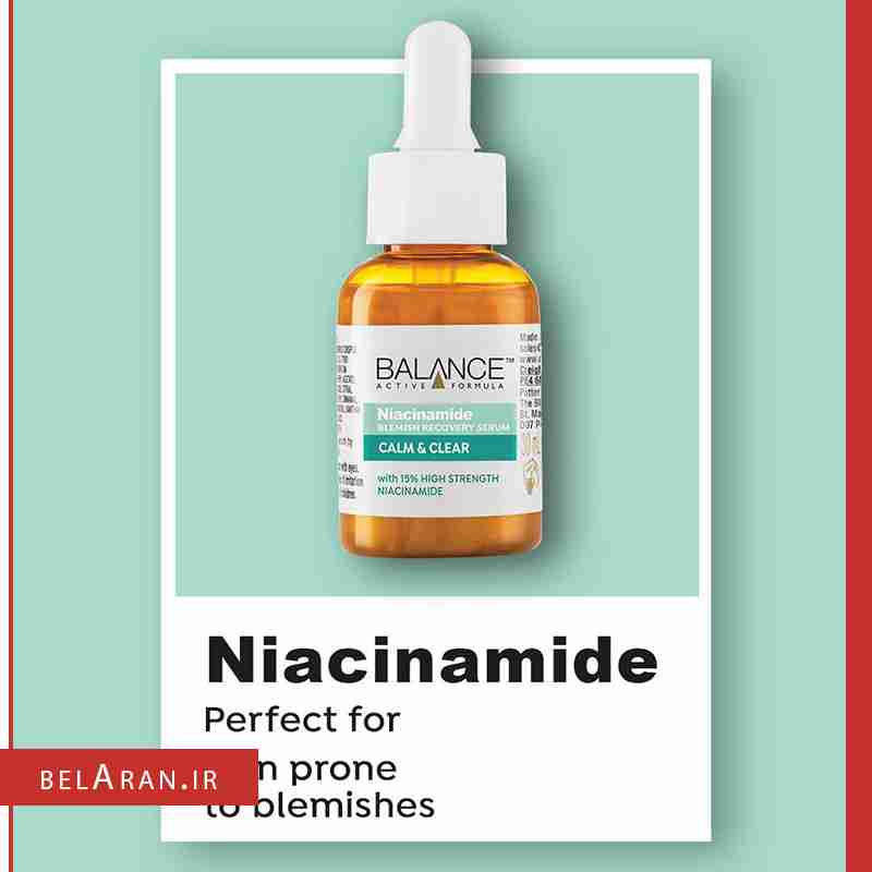 سرم ضد لک و ضد جوش نیاسینامید بالانس-index_belaran سرم ضد لک و ضد جوش نیاسینامید بالانس Balance Active Skincare Niacinamide Blemish Recovery Serum