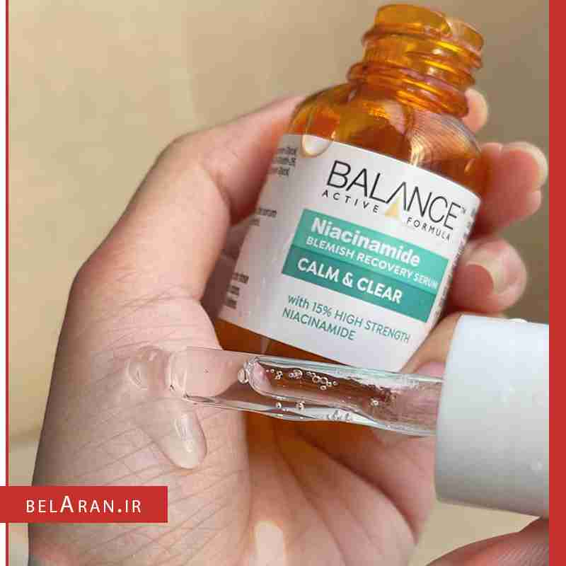 سرم ضد لک و ضد جوش نیاسینامید بالانس (9) سرم ضد لک و ضد جوش نیاسینامید بالانس Balance Active Skincare Niacinamide Blemish Recovery Serum