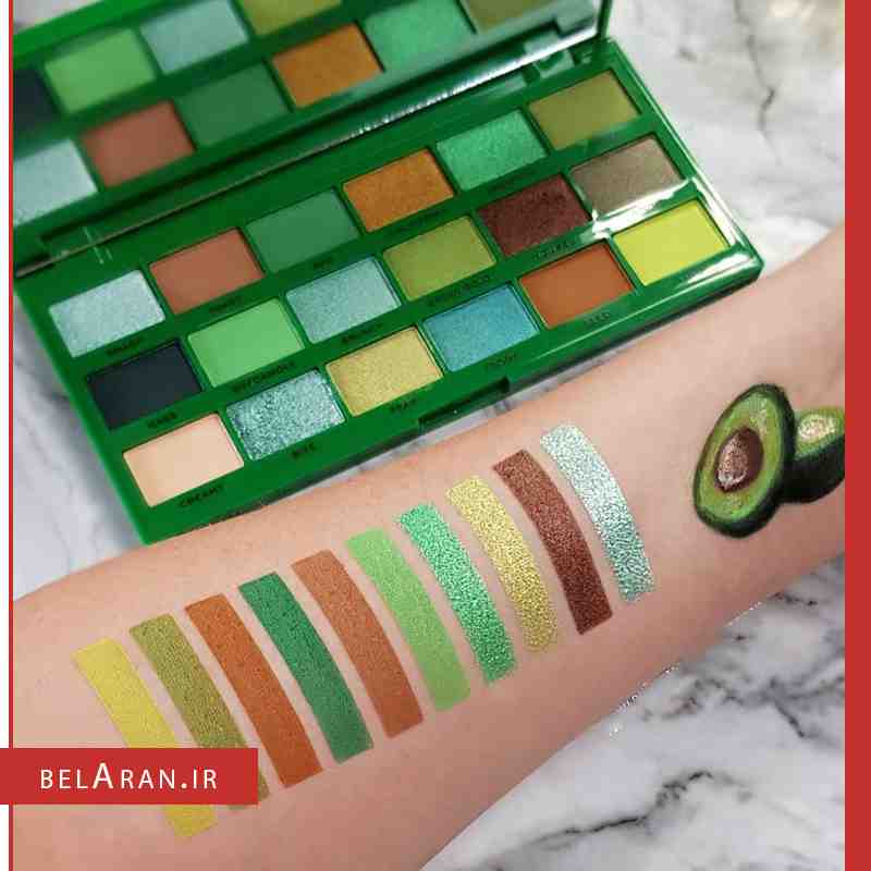 پالت سایه آواکادو رولوشن-index_belaran پالت سایه آواکادو رولوشن Revolution Eyeshadow Palette Tasty Avocado
