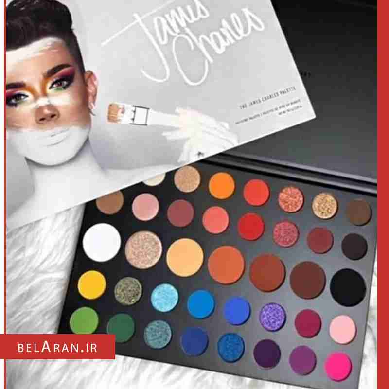 پالت سایه جیمز چارلز مورفی-index_belaran پالت سایه جیمز چارلز مورفی Morphe james charles eyeshadow palette