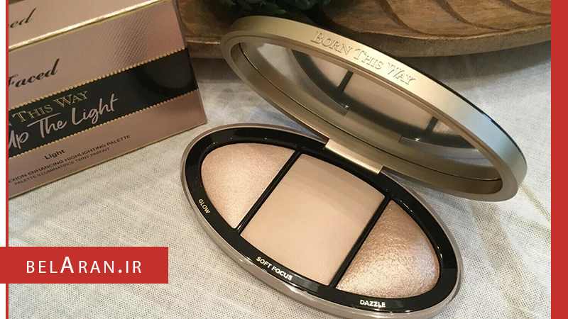 پالت هایلایتر جادویی توفیسد TOO FACED Born This Way Turn Up The Light Highlighting Palette -Light