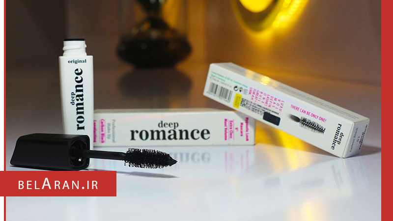 ریمل دیپ رومنس سفید درب مشکی اصل-بلاران deep romance Maxi Volume Mascara Carbon Black