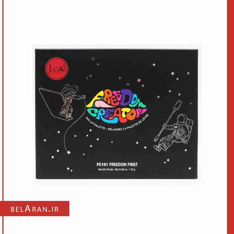 پالت رژلب جی کت-index_belaran پالت رژلب جی کت-بلاران J.Cat FREEDOM CREATOR LIP PALETTE