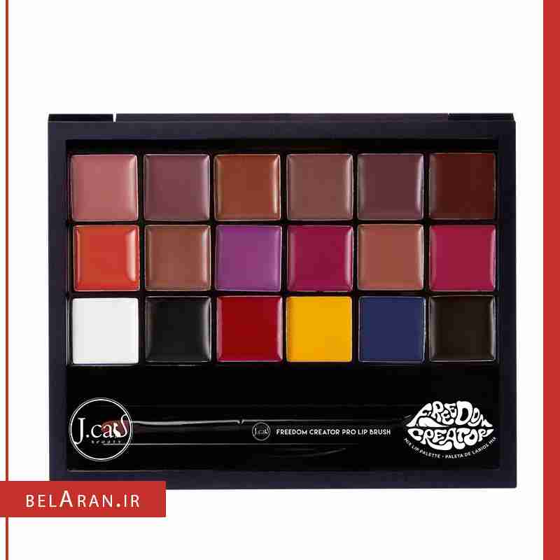 پالت رژلب جی کت-index_belaran پالت رژلب جی کت-بلاران J.Cat FREEDOM CREATOR LIP PALETTE