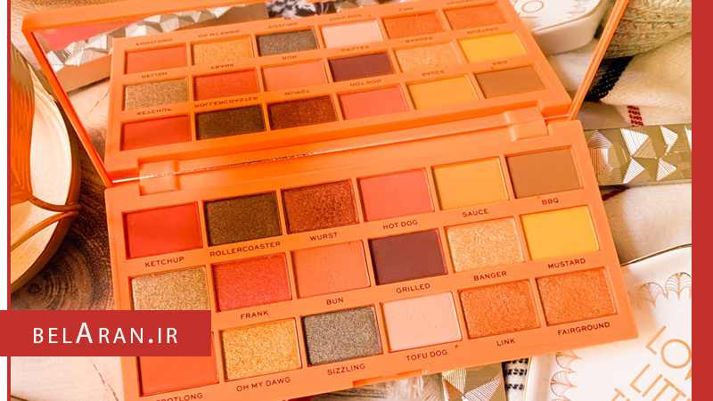 پالت سایه رولوشن مدل هات داگ-بلاران Makeup Revolution Tasty Palette Hot Dog