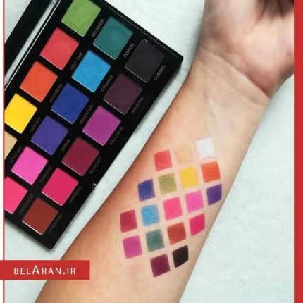 پالت سایه رولوشن پرو ریجنریشن میسچیف متز-بلاران Makeup Revolution Pro Regeneration Eyeshadow Palette Trends Mischief Mattes