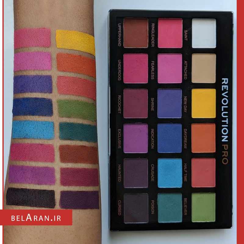 پالت سایه رولوشن پرو ریجنریشن میسچیف متز-index_belaran پالت سایه رولوشن پرو ریجنریشن میسچیف متز-بلاران Makeup Revolution Pro Regeneration Eyeshadow Palette Trends Mischief Mattes