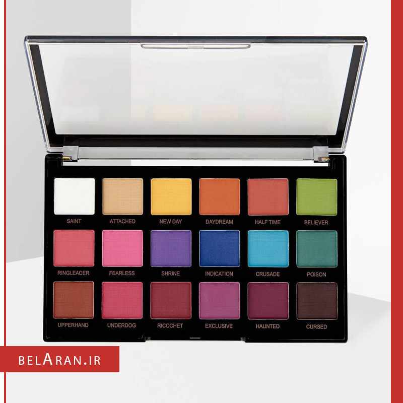 پالت سایه رولوشن پرو ریجنریشن میسچیف متز-index_belaran پالت سایه رولوشن پرو ریجنریشن میسچیف متز-بلاران Makeup Revolution Pro Regeneration Eyeshadow Palette Trends Mischief Mattes