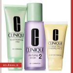 پک مراقبت روتین شماره 2 کلینیک مخصوص پوست خشک و مختلط-بلاران Clinique set 3-Step Skin Care Kit Skin Type 2 Combination to Dry skin