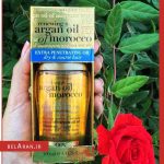 روغن آرگان مراکشی او جی ایکس-بلاران OGX Renewing Moroccan Argan Oil Extra Strength Penetrating Oil for Dry / Coarse