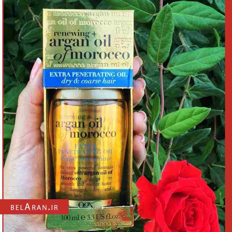 روغن آرگان مراکشی او جی ایکس-index_belaran روغن آرگان مراکشی او جی ایکس-بلاران OGX Renewing Moroccan Argan Oil Extra Strength Penetrating Oil for Dry / Coarse