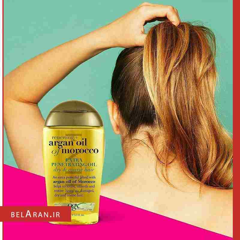 روغن آرگان مراکشی او جی ایکس-index_belaran روغن آرگان مراکشی او جی ایکس-بلاران OGX Renewing Moroccan Argan Oil Extra Strength Penetrating Oil for Dry / Coarse