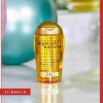 روغن آرگان مراکشی او جی ایکس-بلاران OGX Renewing Moroccan Argan Oil Extra Strength Penetrating Oil for Dry / Coarse