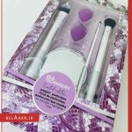 ست براش ریل تکنیک مدل پاپین پرفکشن-بلاران Real Techniques Poppin' Perfection Makeup Brush Set with Makeup Blender Beauty Sponges and Compact Makeup Mirror, Set of 6