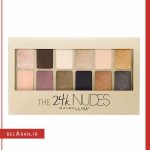پالت سایه میبلین مدل ۲۴ کرات نود-بلاران Maybelline The 24karat Nudes Eye Shadow Palette