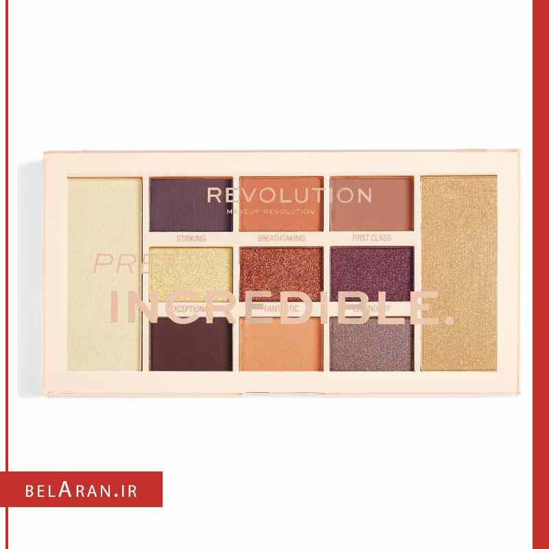 پالت سایه و هایلایتر رولوشن مدل پرتی اینکردیبل-index_belaran پالت سایه و هایلایتر رولوشن مدل پرتی اینکردیبل-بلاران Revolution Pretty Incredible Eyeshadow Palette