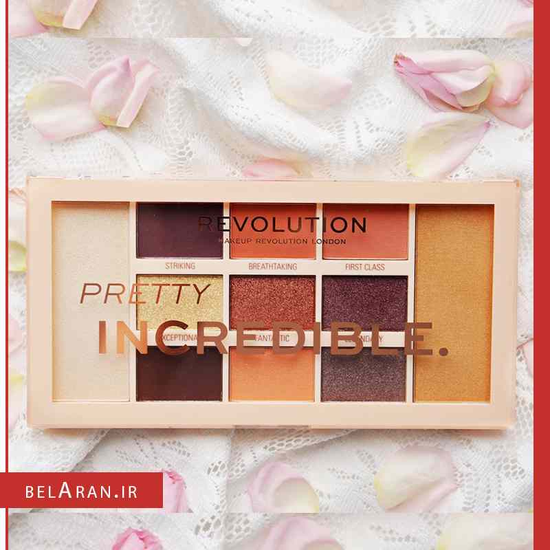 پالت سایه و هایلایتر رولوشن مدل پرتی اینکردیبل-index_belaran پالت سایه و هایلایتر رولوشن مدل پرتی اینکردیبل-بلاران Revolution Pretty Incredible Eyeshadow Palette