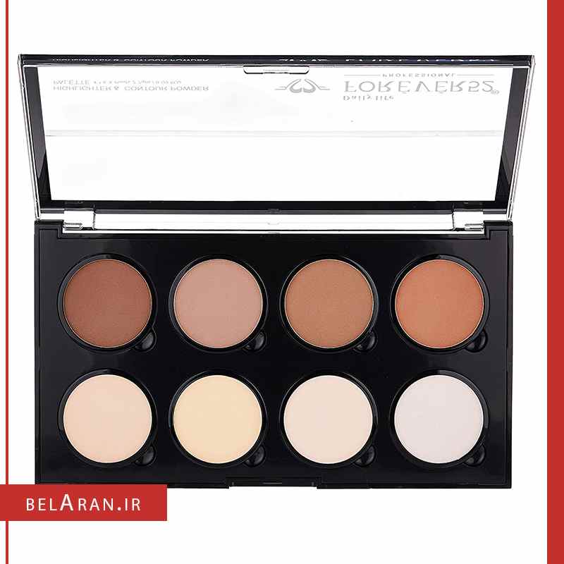 پالت کانتور خشک فوراور52-index_belaran پالت کانتور خشک فوراور52-بلاران Daily Life Forever52 8 Color Highlighter & Contour Powder Palette