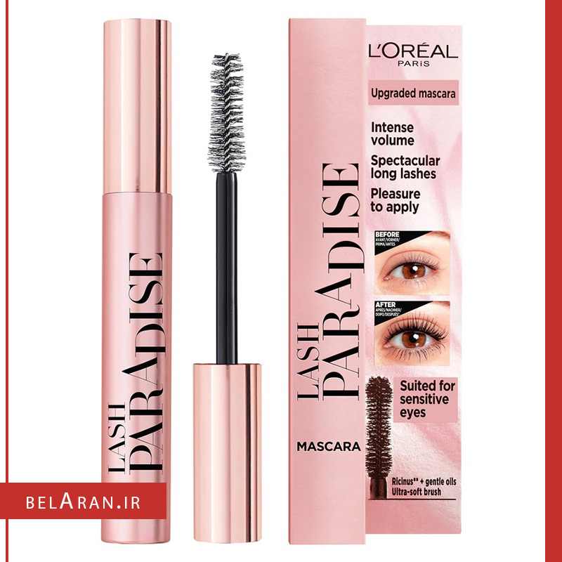 ريمل لورال لش پارادايس-بلاران (4) ريمل لورال لش پارادايس-بلاران Loreal LASH Paradise Voluminous Mascara