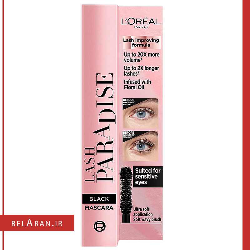 ريمل لورال لش پارادايس-محصولات لورال-لوازم آرایش اورجینال-بلاران-index_belaranlux.com ريمل لورال لش پارادايس-محصولات لورال-لوازم آرایش اورجینال-بلاران Loreal LASH Paradise Voluminous Mascara-belaran