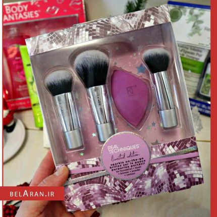 ست براش جدید 4 تکه ریل تکنیک اسپارکل-بلاران Real Techniques SPARKLE ON THE GO SET