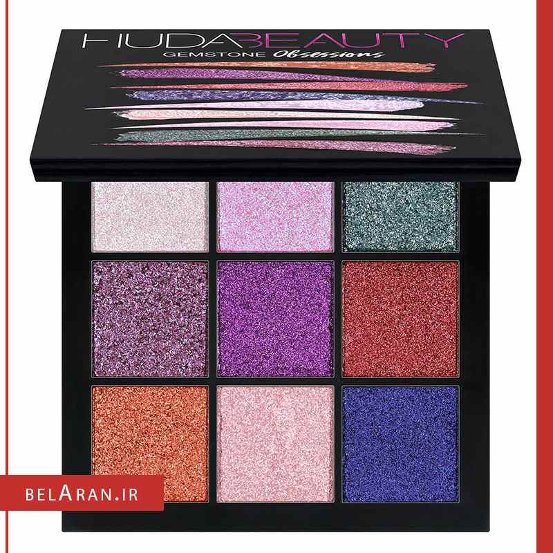 پالت سایه 9 رنگ هدی بیوتی مدل جم استون-index_belaran پالت سایه 9 رنگ هدی بیوتی مدل جم استون-بلاران HUDA BEAUTY EYE SHADOW GEMSTONE OBSESSIONS