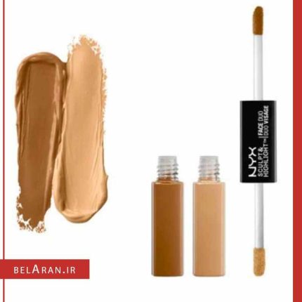 کانتور و هایلایتر دو طرفه مایع نیکس-بلاران NYX Sculpt & Highlight Face Duo