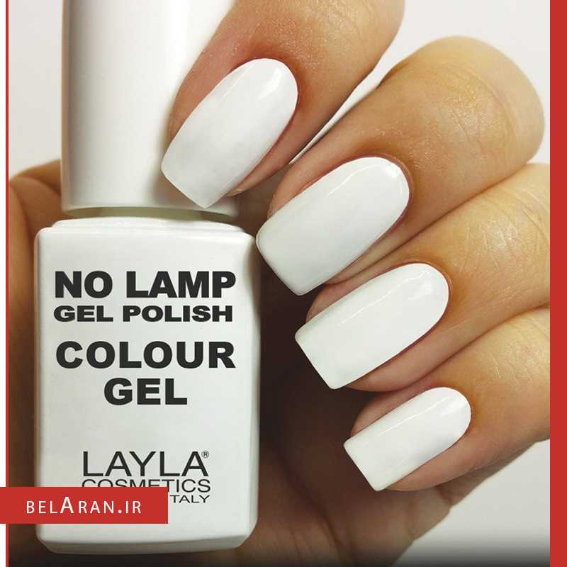 ژل لاک لایلا بدون نیاز به یووی-index_belaran ژل لاک لایلا بدون نیاز به یووی-بلاران Layla Cosmetics Milano No Lamp Gel Nail Polish Imperial