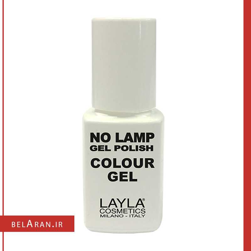 ژل لاک لایلا بدون نیاز به یووی-index_belaran ژل لاک لایلا بدون نیاز به یووی-بلاران Layla Cosmetics Milano No Lamp Gel Nail Polish Imperial