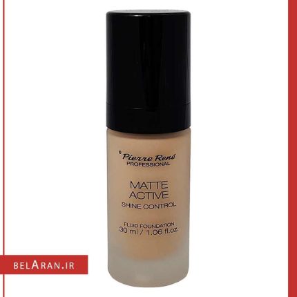 کرم پودر فول کاور اکتیو مات پیررنه-بلاران pierre rene matte active shine control fluid foundation
