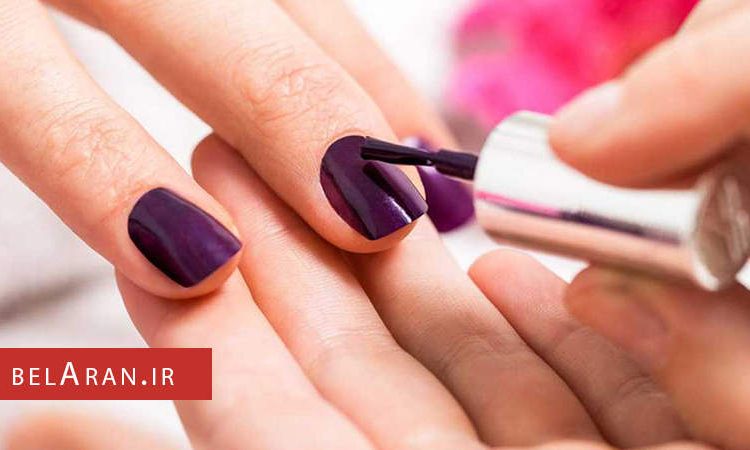 شیوه ی اصولی لاک زدن ناخن ها و چگونگی انجام آن - بلاران