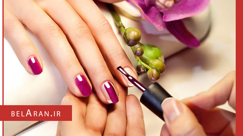 زیباتر شدن لاک ناخن با استفاده ازترفندهای ساده - بلاران