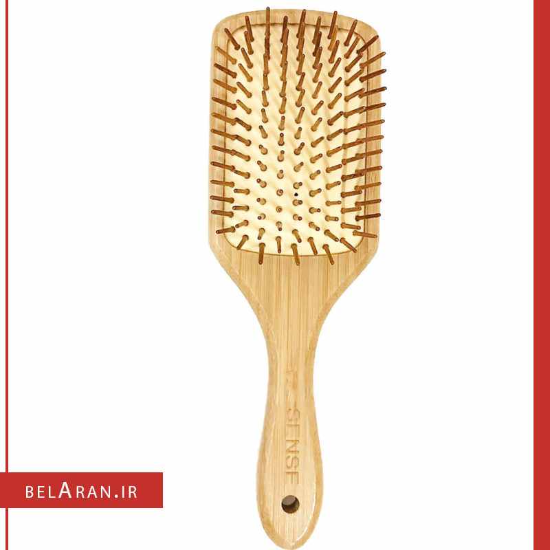 رس چوبی بامبو برند سنس مستطیلی-index_belaran برس چوبی بامبو برند سنس مستطیلی-بلاران sense Wooden Hair Brush