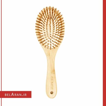 برس چوبی بامبو برند سنس بیضی-بلاران sense Wooden Hair Brush