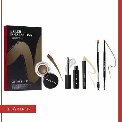 ست ابرو مورفی ارچ ابسیشن-بلاران morphe arch obsessions 5-piece brow kit