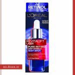 سرم شب ضدچروک لورال رویتالیفت لیزر رتینول-بلاران LOreal Revitalift Laser Pure Retinol Deep Anti-Wrinkle Night Serum