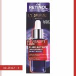 سرم شب ضدچروک لورال رویتالیفت لیزر رتینول-بلاران LOreal Revitalift Laser Pure Retinol Deep Anti-Wrinkle Night Serum